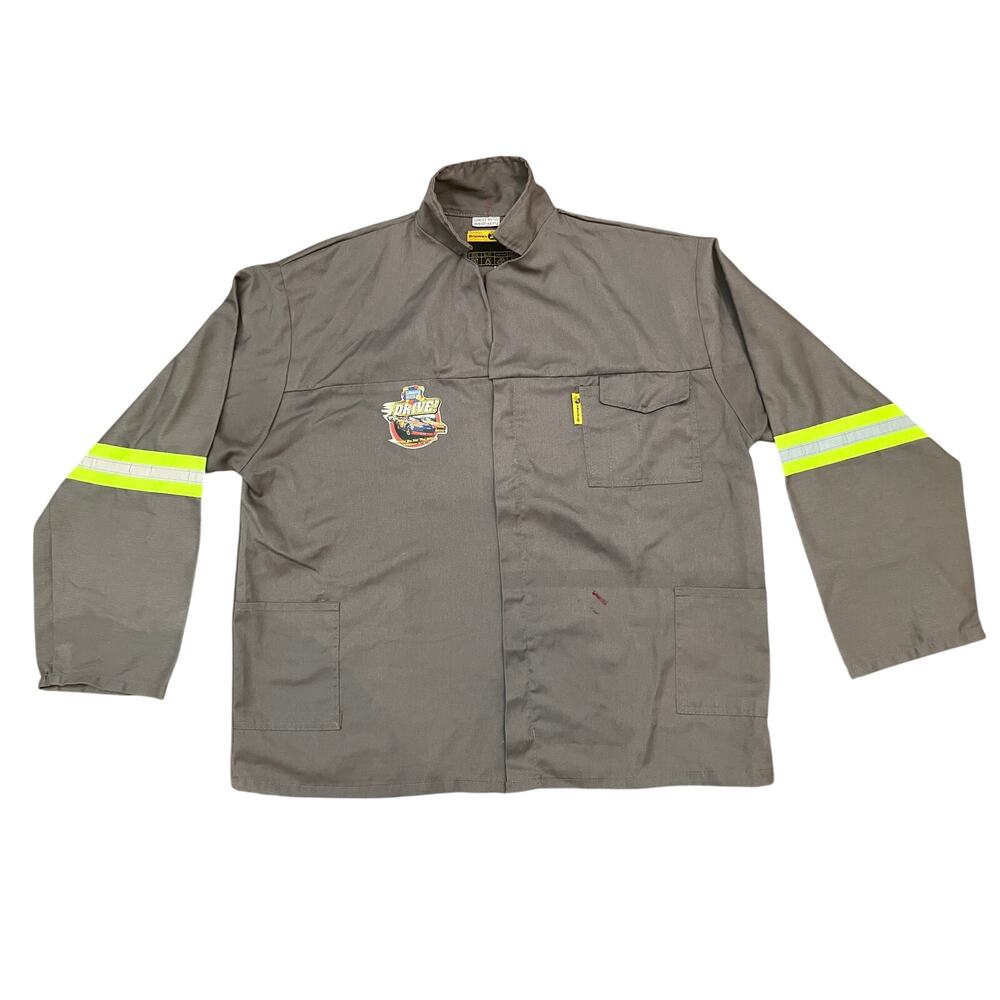 Dromex Workwear Jacket 2XL Grey Reflective Liberty Kidz Racing Streetwear